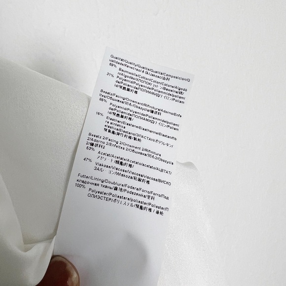 Hugo Boss Runway Danisa Stretch Midi White Dress - Picture 12 of 13